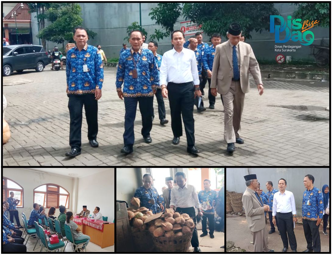 - Dinas Perdagangan bersama Wali Kota Surakarta Audiensi dengan Pedagang Pasar Legi